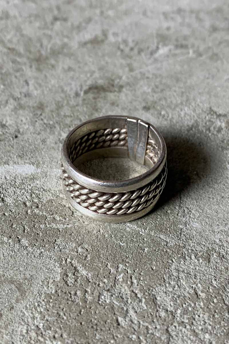 MADE IN MEXICO 925 SILVER RING [SIZE: 号相当 USED]