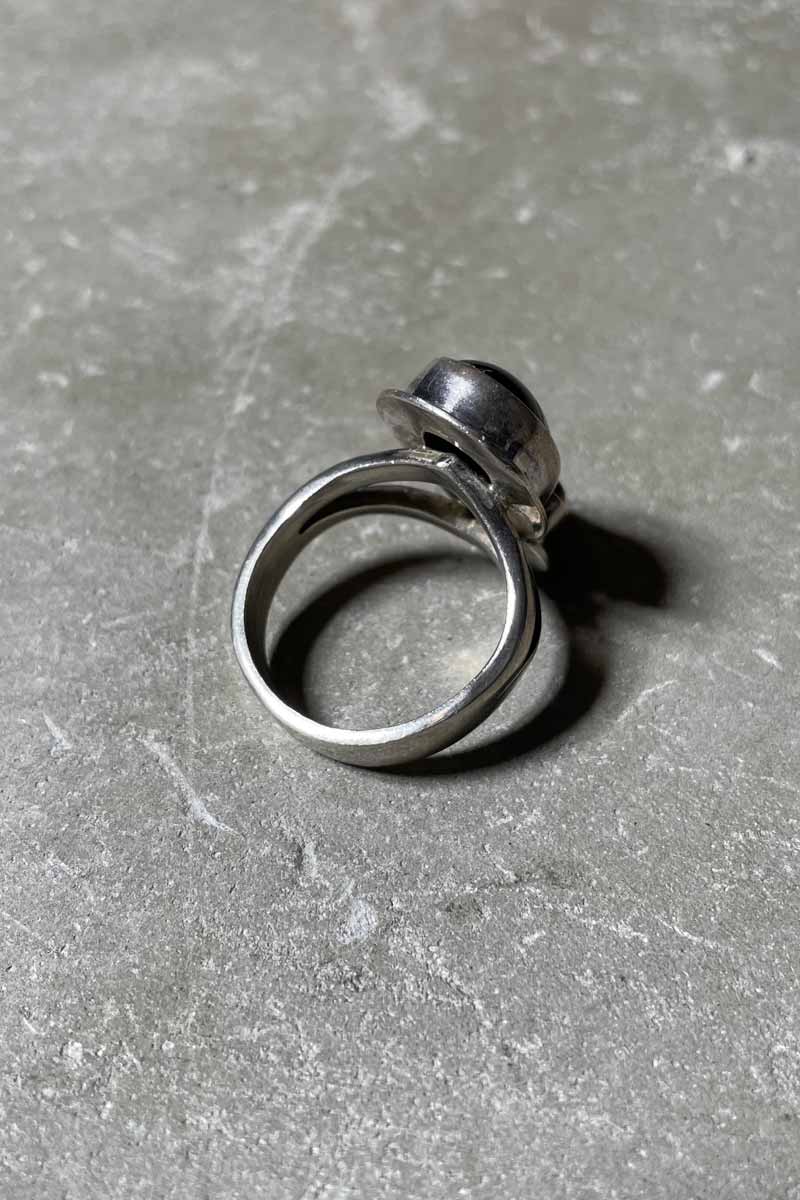 925 SILVER RING W/SAPPHIRE [SIZE: US 10.5 USED]