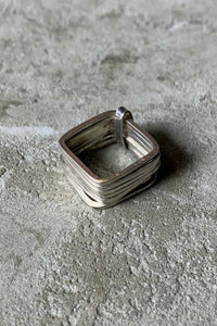 MADE IN MEXICO 925 SILVER RING [SIZE: 8号相当 USED]
