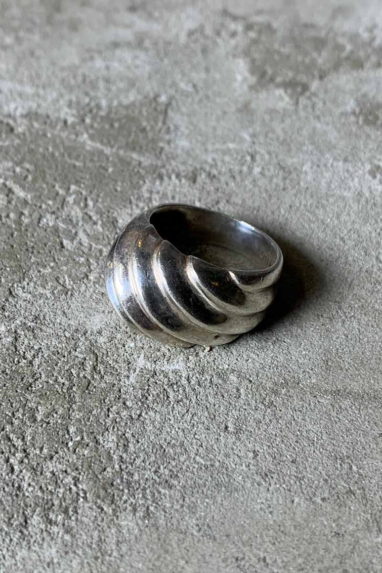 925 SILVER RING [SIZE: 13号相当 USED]