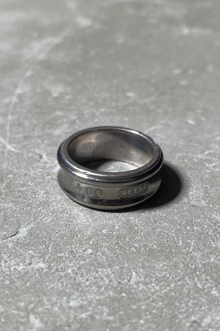 TIFFANY&CO. 1837 RING [SIZE: 13号相当 USED]