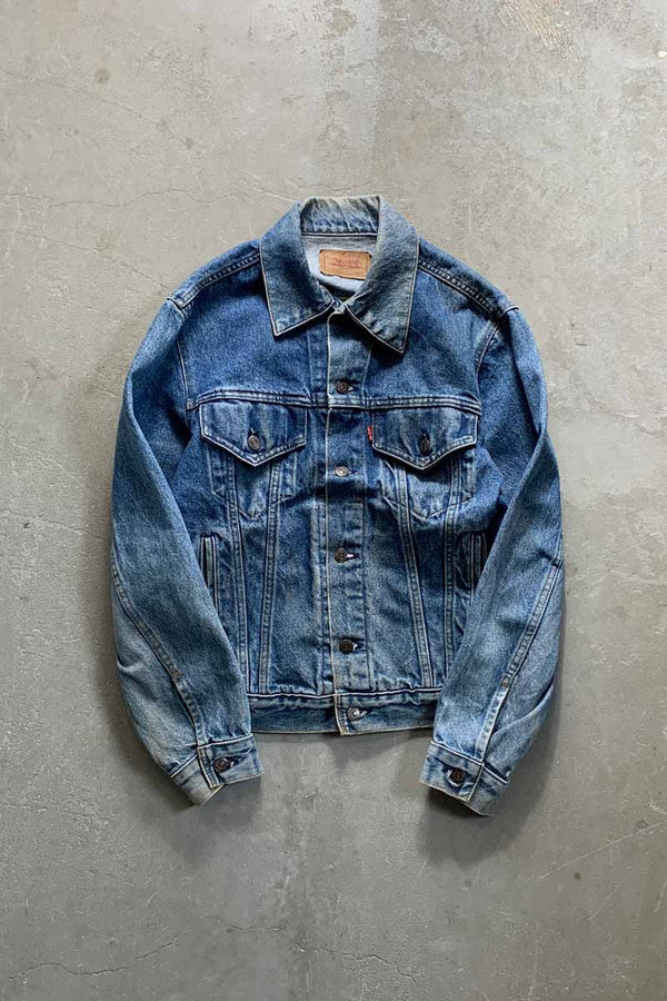 MADE IN USA 80'S 70506-0216 3RD TYPE DENIM JACKET / INDIGO [SIZE: M USED]