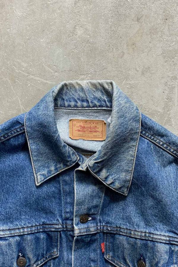 MADE IN USA 80'S 70506-0216 3RD TYPE DENIM JACKET / INDIGO [SIZE: M USED]