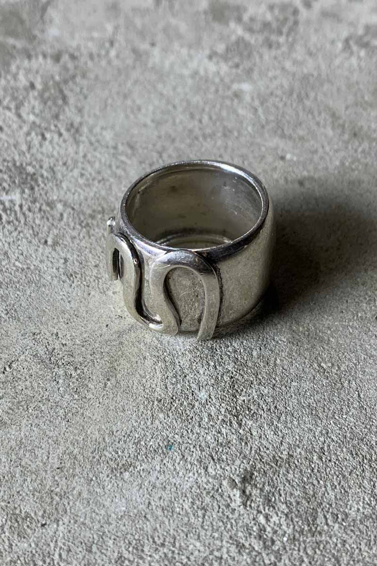 MADE IN MEXICO 925 SILVER RING [SIZE: 11号相当 USED]
