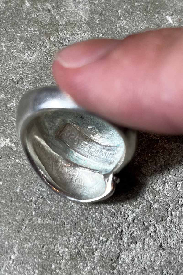 925 SILVER RING [SIZE: US 6.5 USED]