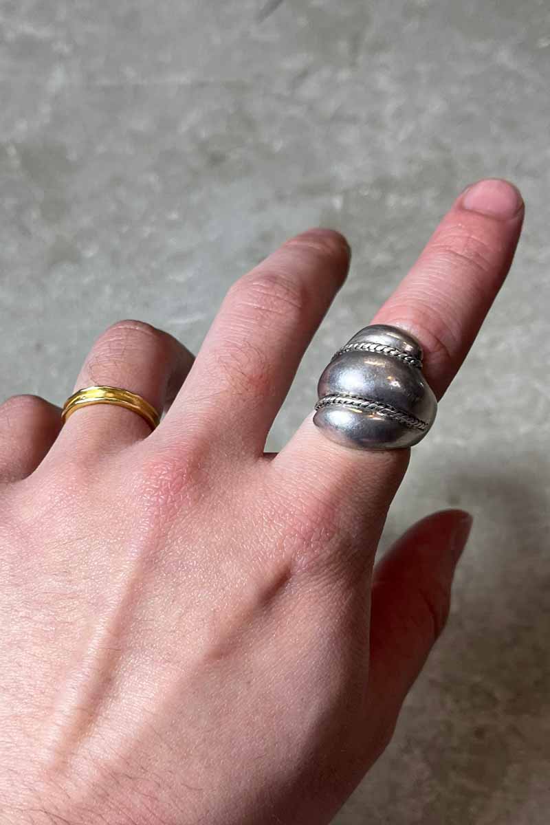 925 SILVER RING [SIZE: US 6.5 USED]
