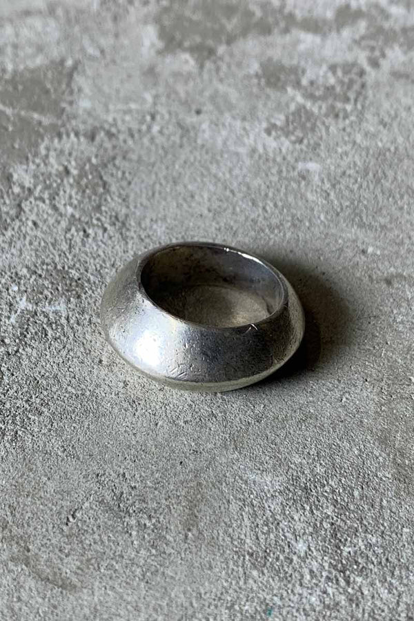 MADE IN MEXICO 925 SILVER RING [SIZE: US 6.5 (Approx.) USED]