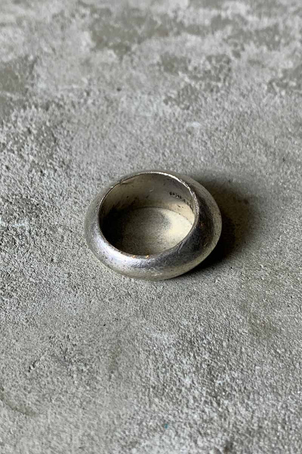 MADE IN MEXICO 925 SILVER RING [SIZE: US 6.5 (Approx.) USED]