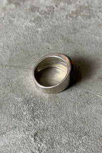 STERLING SILVER RING W/STONES [SIZE: 12.5号相当 USED]