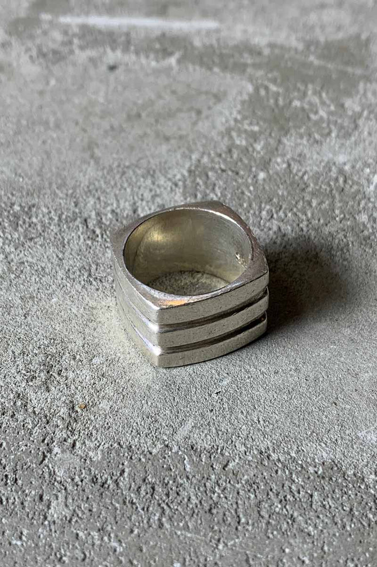 925 SILVER RING [SIZE: 17.5号相当 USED]