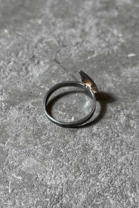 925 SILVER RING [SIZE: 21号相当 USED]