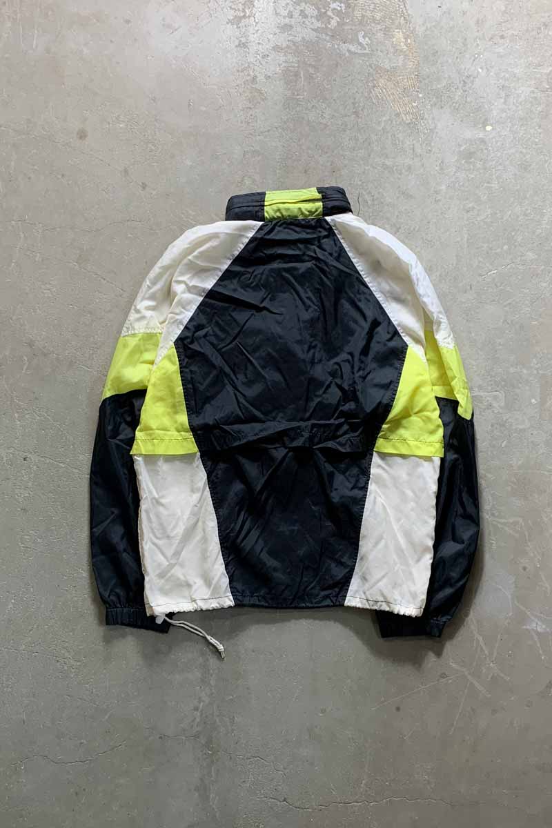 90'S NYLON JACKET / YELLOW [SIZE: L USED]