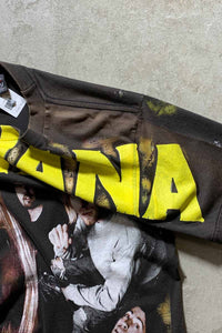 MADE IN USA 90'S NIRVANA BAND T-SHIRT / BLACK [SIZE: L USED]
