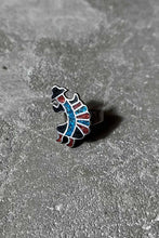 画像をギャラリービューアに読み込む, TIP INLAY SILVER RING W/TURQUOIS + RED CORAL [SIZE: 12号相当 USED]
