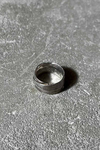 925 SILVER FEATHER RING [SIZE: 11.5号 USED]