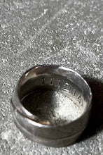 画像をギャラリービューアに読み込む, 925 SILVER FEATHER RING [SIZE: 11.5号 USED]
