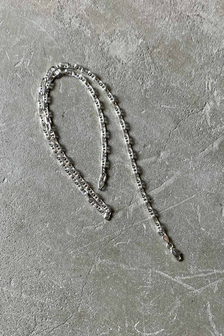 MADE IN ITALY 925 SILVER NECKLACE [SIZE: ONE SIZE USED]