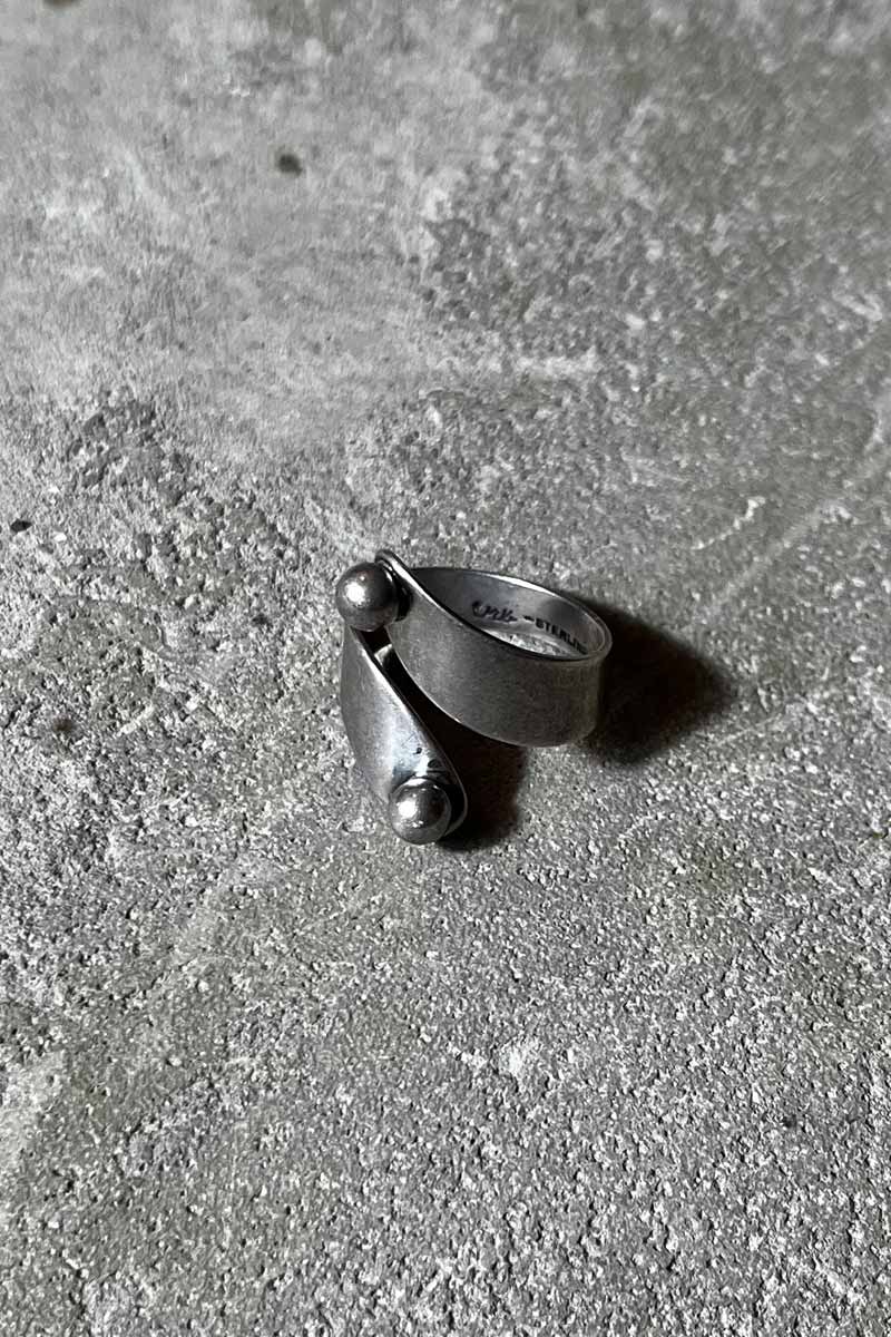 925 SILVER RING [SIZE: 11号相当 USED]