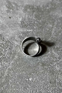 925 SILVER RING [SIZE: 11号相当 USED]