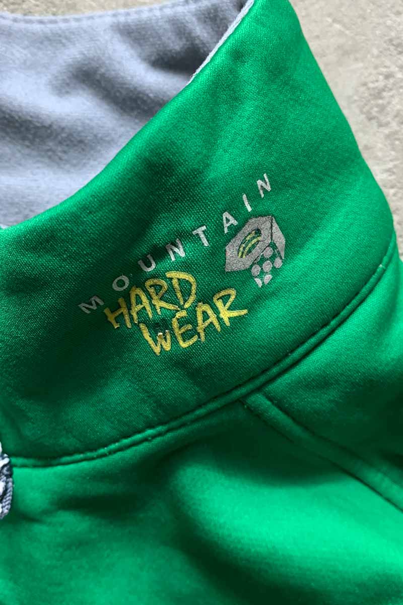 HALF-ZIP JACKET / GREEN [SIZE: S USED]