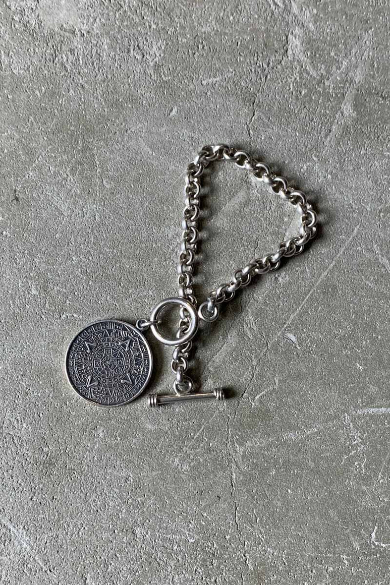 MADE IN MEXICO 925 SILVER BRACELET T-BAR [SIZE: ONE SIZE USED]