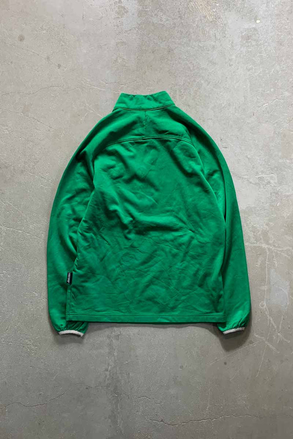 HALF-ZIP JACKET / GREEN [SIZE: S USED]