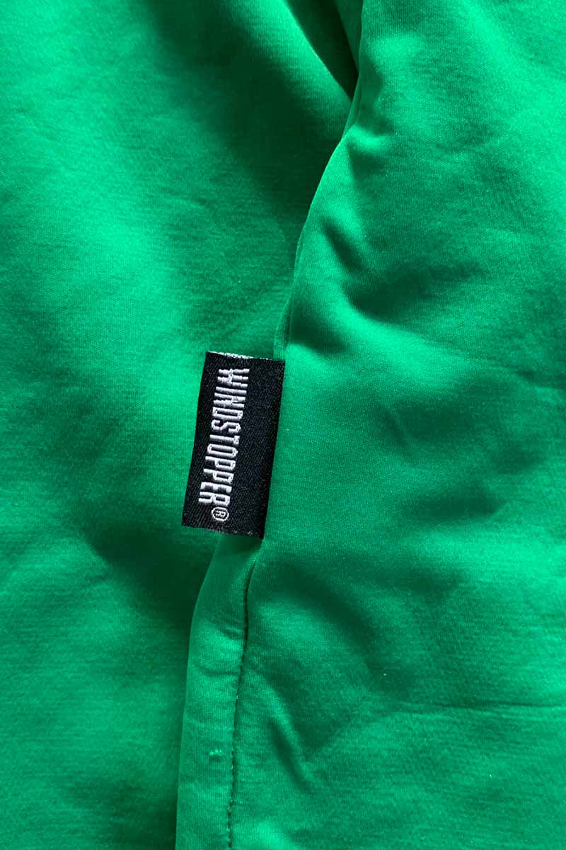 HALF-ZIP JACKET / GREEN [SIZE: S USED]