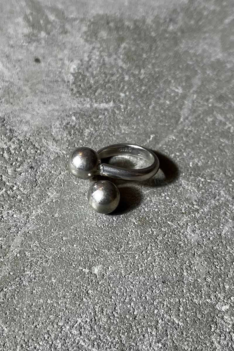 VINTAGE 925 SILVER RING [SIZE: 16号相当 USED]