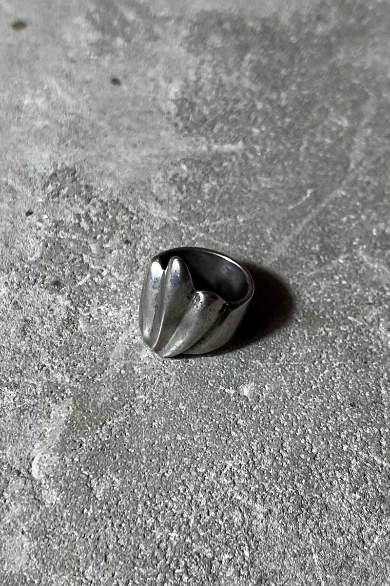 925 SILVER RING [SIZE: 15号相当 USED]