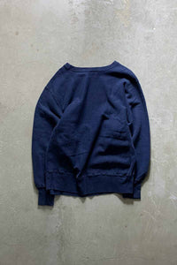 MADE IN USA 80'S REVERSE WEAVE SWEATSHIRT / NAVY [SIZE: L USED]