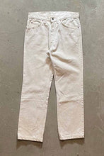 画像をギャラリービューアに読み込む, MADE IN USA 80&#39;S 42509 0251 DENIM PANTS / BEIGE [SIZE: W32 L30 USED]
