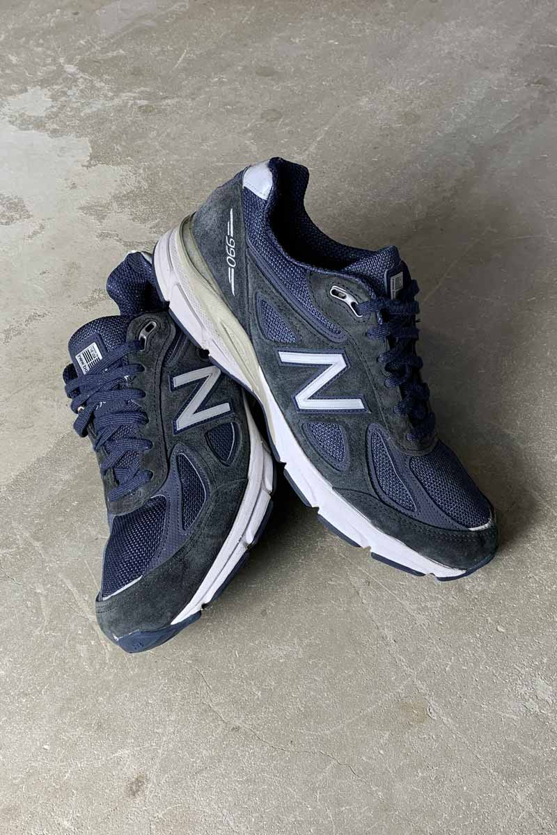 M990NV4 / NAVY [SIZE: US10 (equivalent to 28cm) USED]