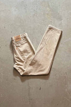 画像をギャラリービューアに読み込む, MADE IN USA 96&#39;S 550 ORANGE TAB DENIM PANTS / BEIGE [SIZE: W34 L34 USED]
