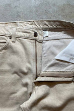 画像をギャラリービューアに読み込む, MADE IN USA 96&#39;S 550 ORANGE TAB DENIM PANTS / BEIGE [SIZE: W34 L34 USED]
