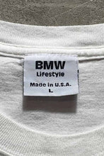 画像をギャラリービューアに読み込む, MADE IN USA 90&#39;S S/S LOGO PRINT ADVERTISING T-SHIRT / WHITE [SIZE: L USED]
