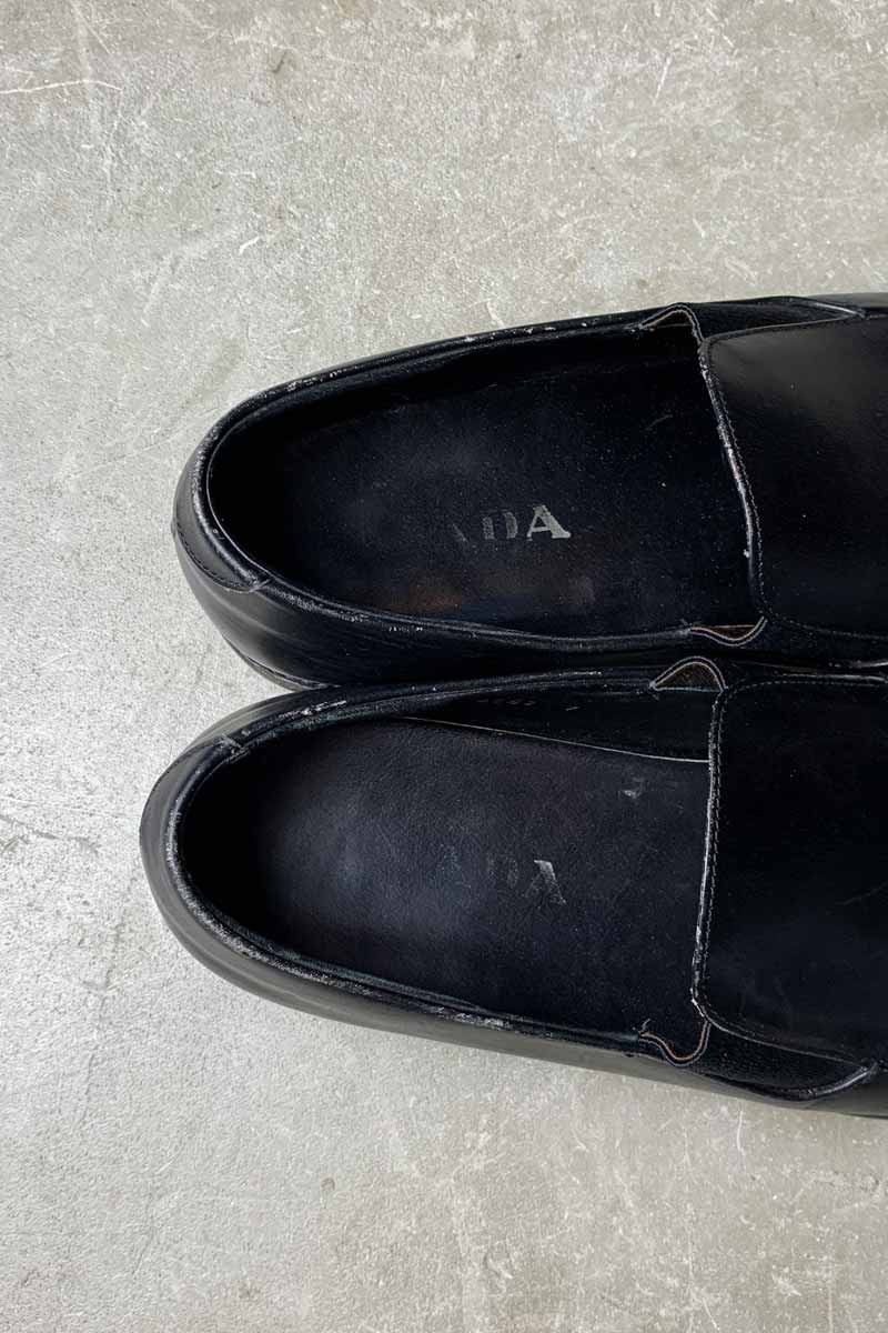 COBRA VAMP LEATHER LOAFER / BLACK [SIZE: US8.5 (equivalent to 26.5cm) USED]