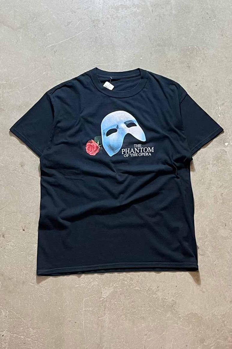85'S S/S THE PHANTON OF THE OPERA PRINT T-SHIRT / BLACK [SIZE: M相当 USED]