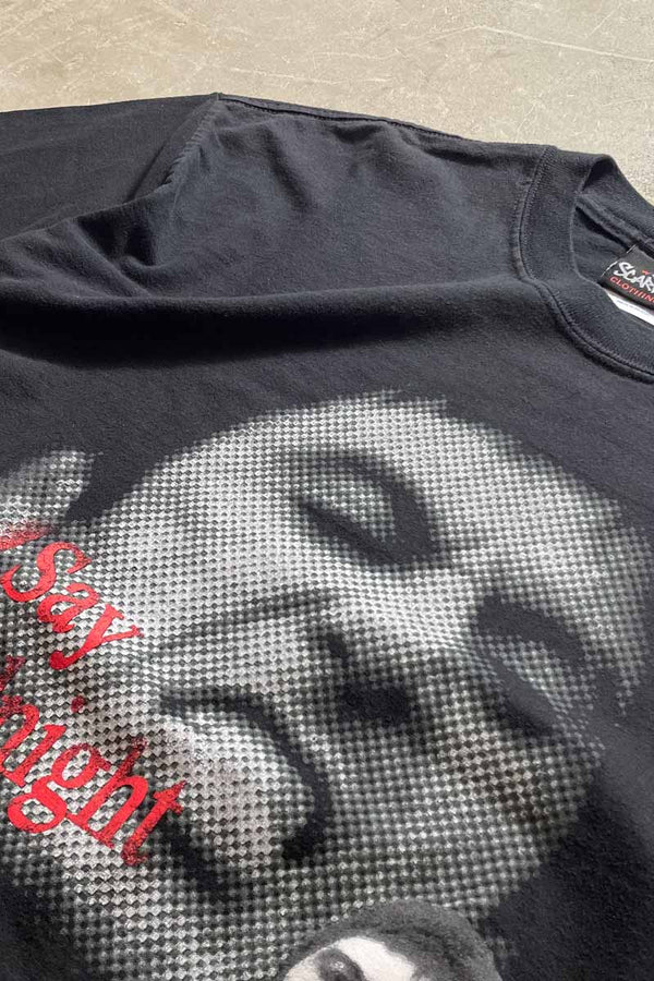 90'S SAY GOOD NIGHT T-SHIRT / BLACK [SIZE: XL USED]