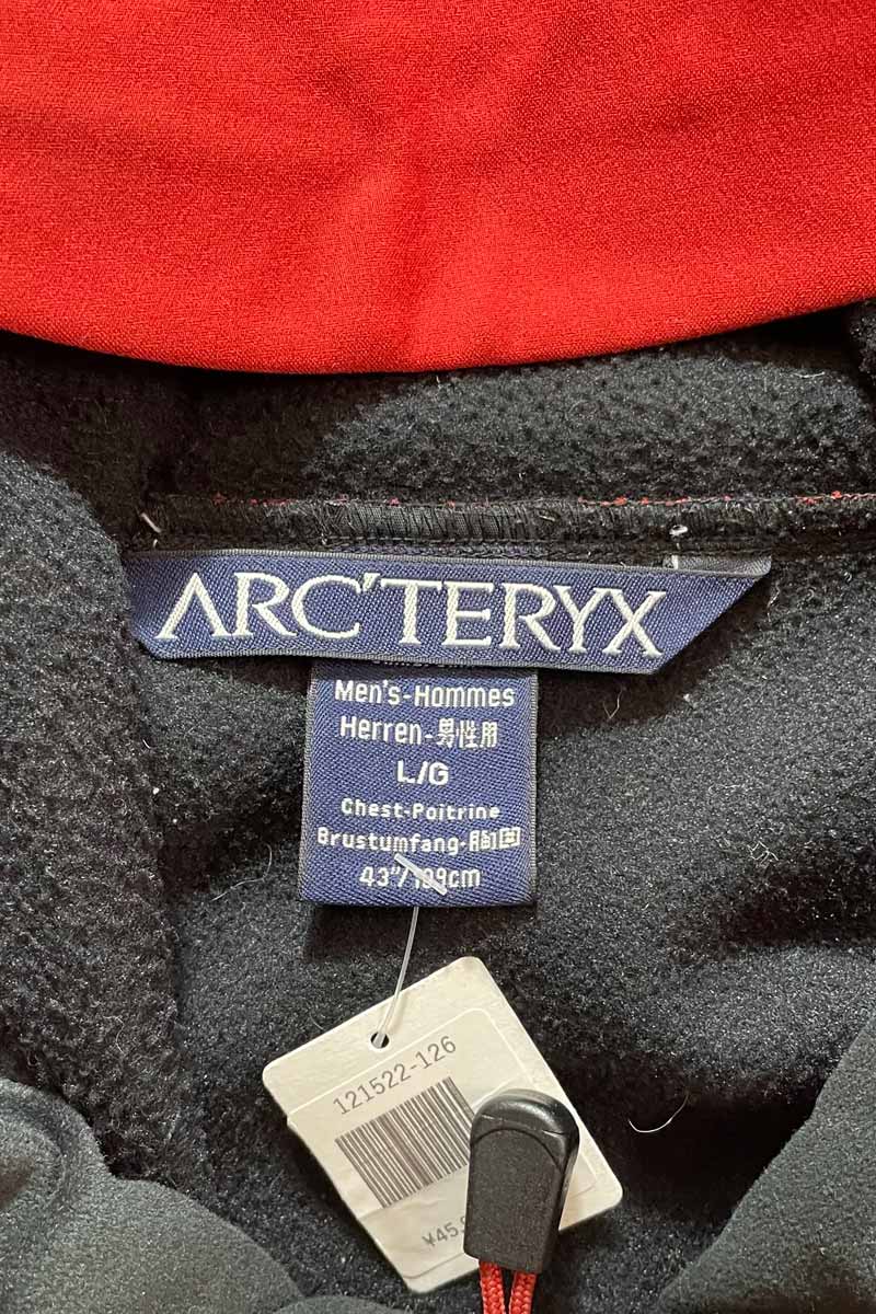 90'S GORE-WINDSTOPPER MOUNTAIN HOODIE JACKET / RED [ SIZE: L USED ]