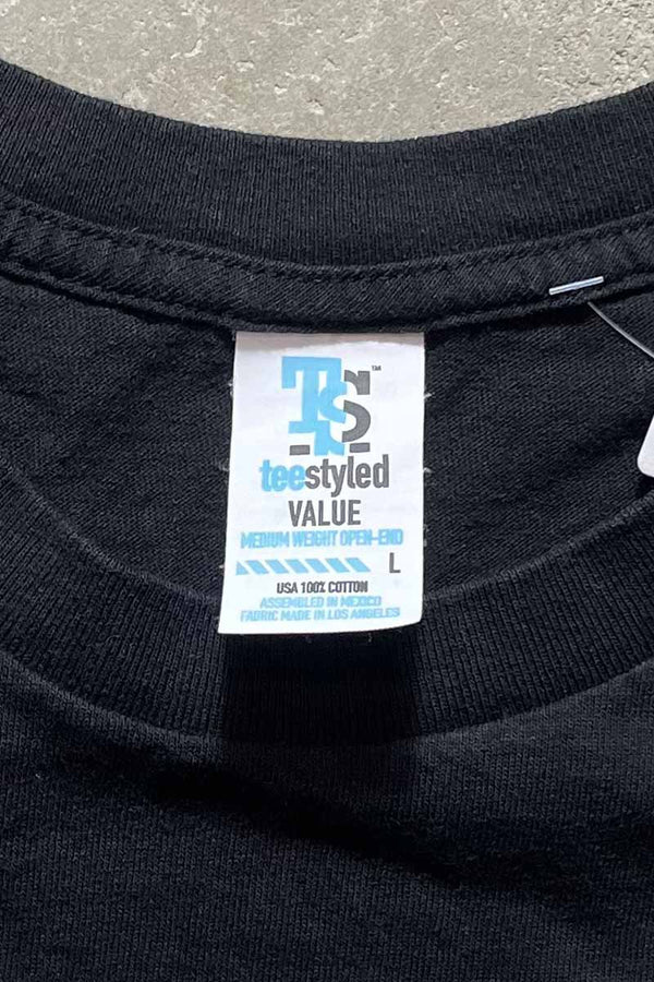 S/S WHITNEY HOUSTON T-SHIRT / BLACK [SIZE: L USED]