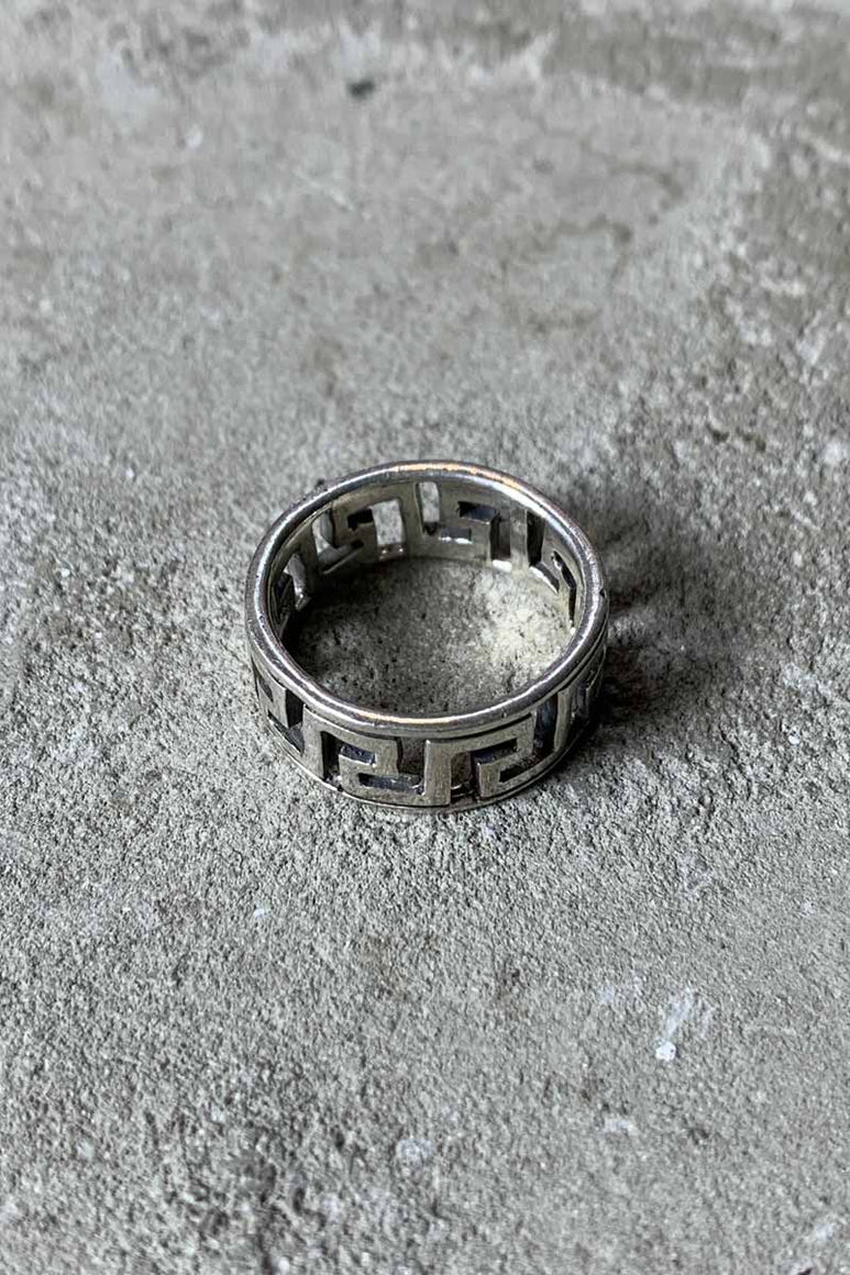 925 SILVER RING [SIZE: 13号相当 USED]