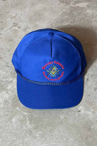 FREEMASON MASONIC VETERANS CAP / BLUE [ONE SIZE USED ]