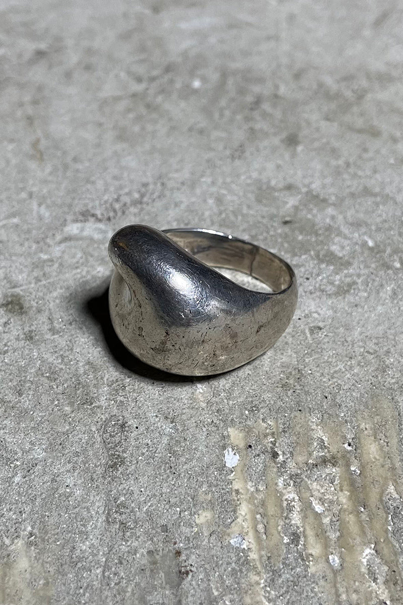 STERLING SILVER RING / SILVER [SIZE: 15.5号相当 USED]