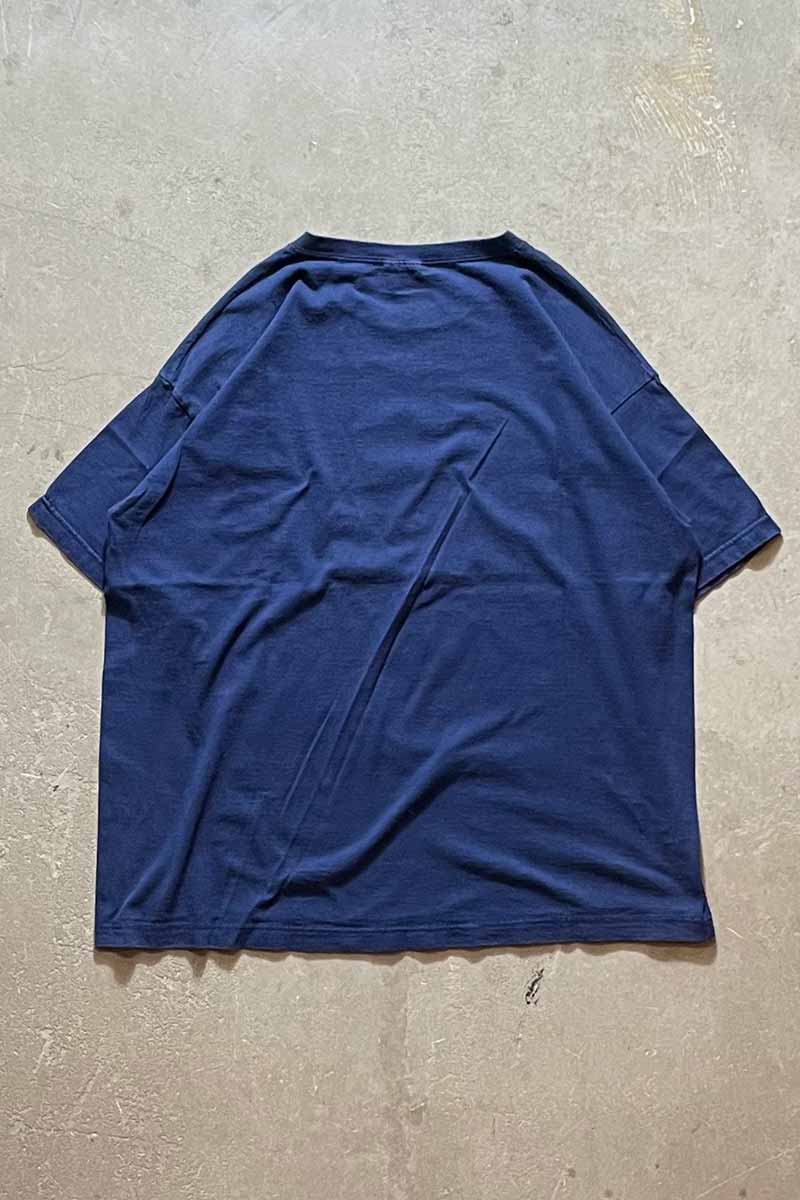 MADE IN USA 94'S S/S GRINCH PRINT MOVIE T-SHIRT / NAVY [SIZE: L USED]