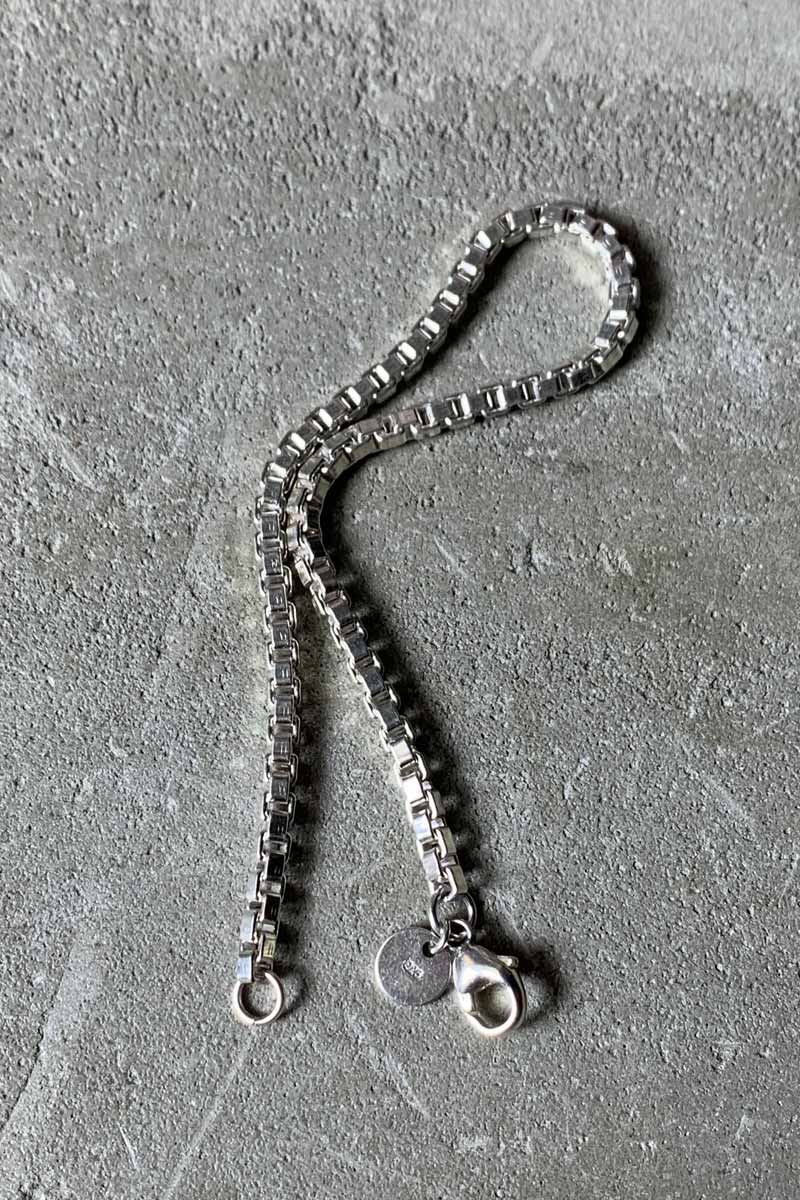 VINTAGE SILVER JEWLRY | 925 SILVER VENETIAN LINK CHAIN BRACELET