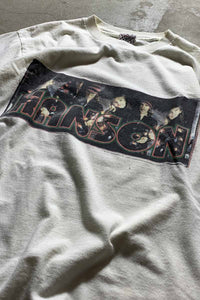 MADE IN MEXICO 97'S HANSON PRINT BAND T-SHIRT/ WHITE [SIZE: M USED]