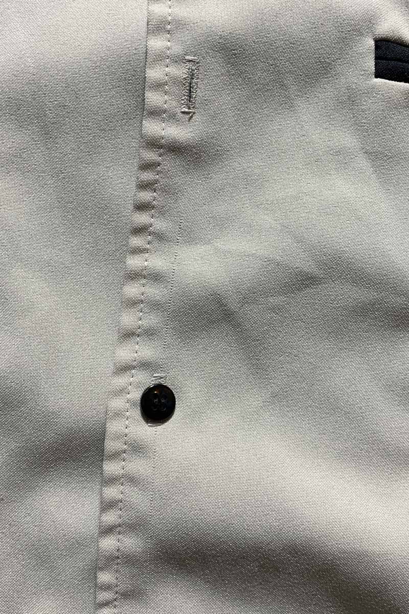 Y2K EARLY 00'S S/S BOWLING SHIRT / BLACK [SIZE: M USED]