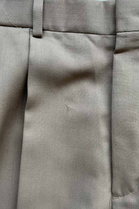 99'S TUCK SLACKS PANTS / BEIGE [SIZE: W32L32 USED]