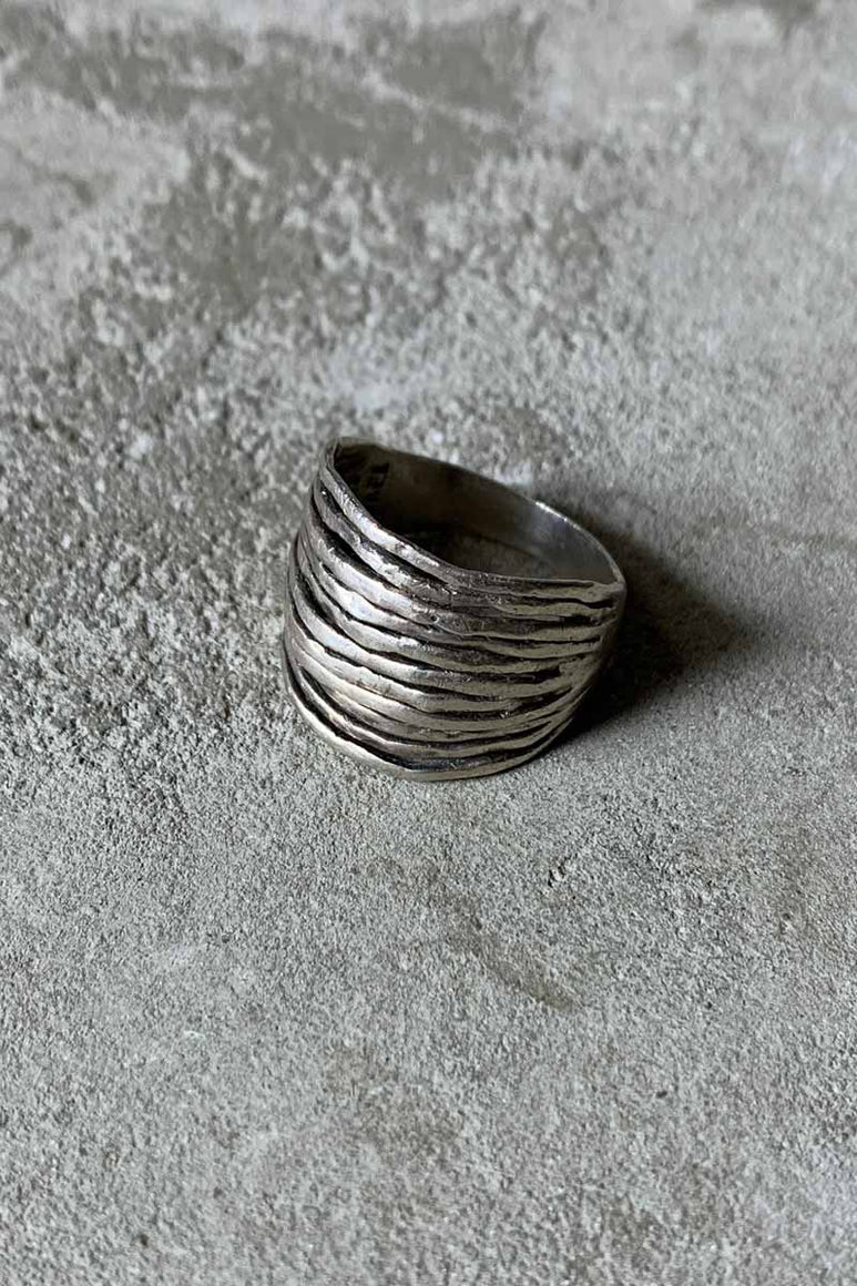 925 SILVER RING [SIZE: 16号相当 USED]