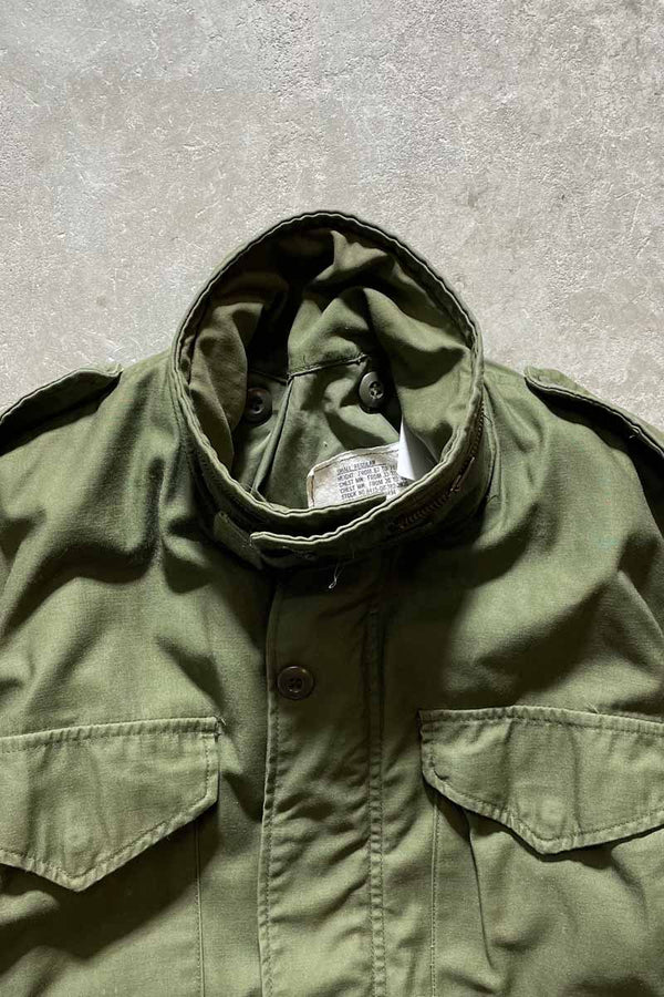 81'S M-65 COLD WEATHER FIELD COAT / OLIVE [SIZE: S USED]